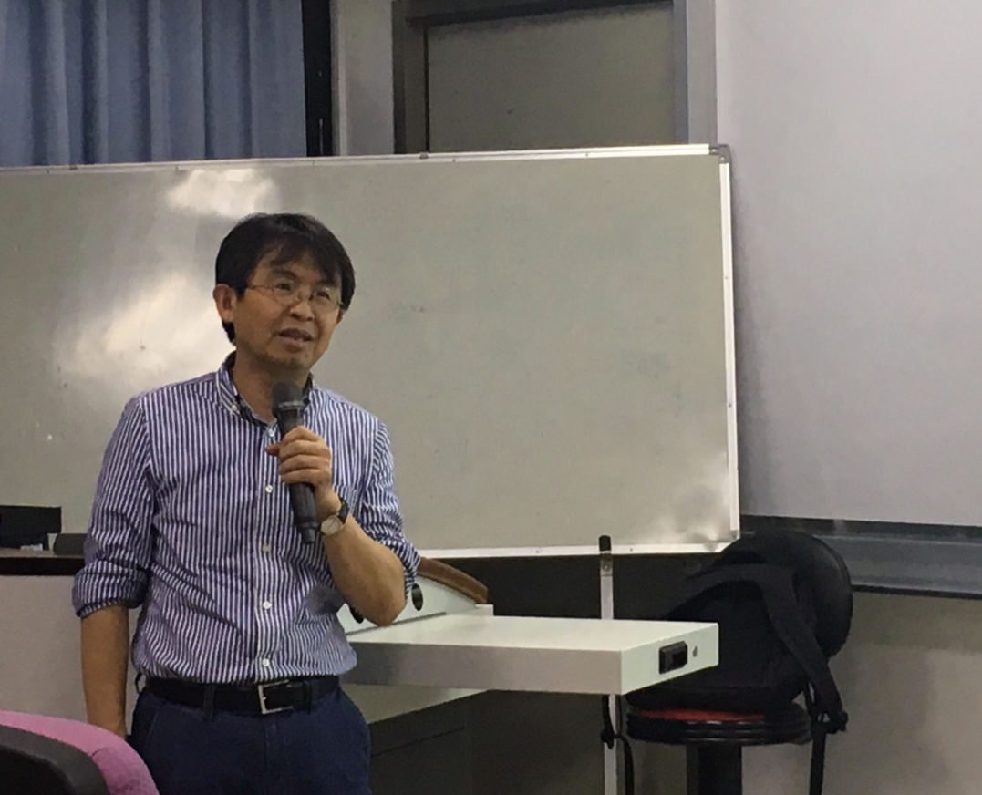 日本東北大學蔡安邦教授來本院進行專題演講